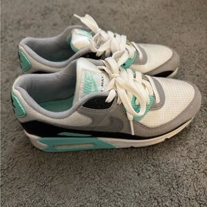Nike Women’s Sneakers in White, Gray & Teal